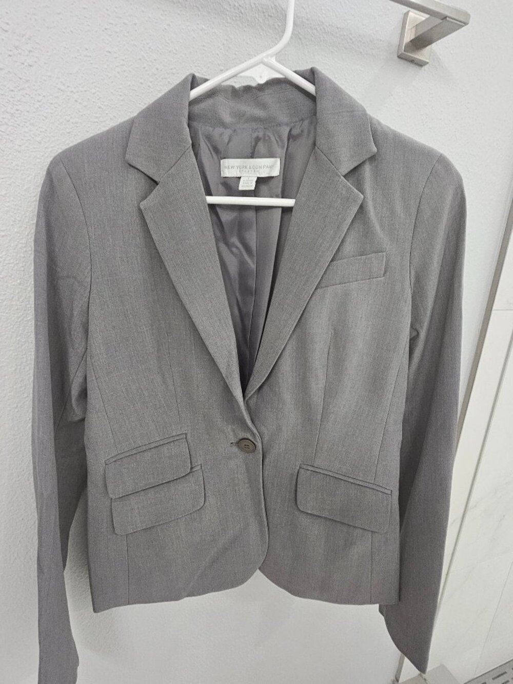 NY&C Grey Blazer - Size 2